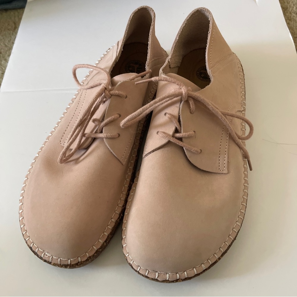 Birkenstock Comfort Leather Suede Lace-up shoes EU 39 US 8